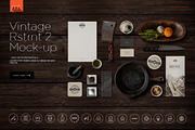 Vintage Restaurant 2 Mock-up, a Mockup by Mocca Mockups Store (Thumbnail 1 of 4)