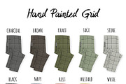 Grid Check Seamless Pattern Set, a Pattern Graphic by Tatra Cottage Designs (Thumbnail 2 of 5)