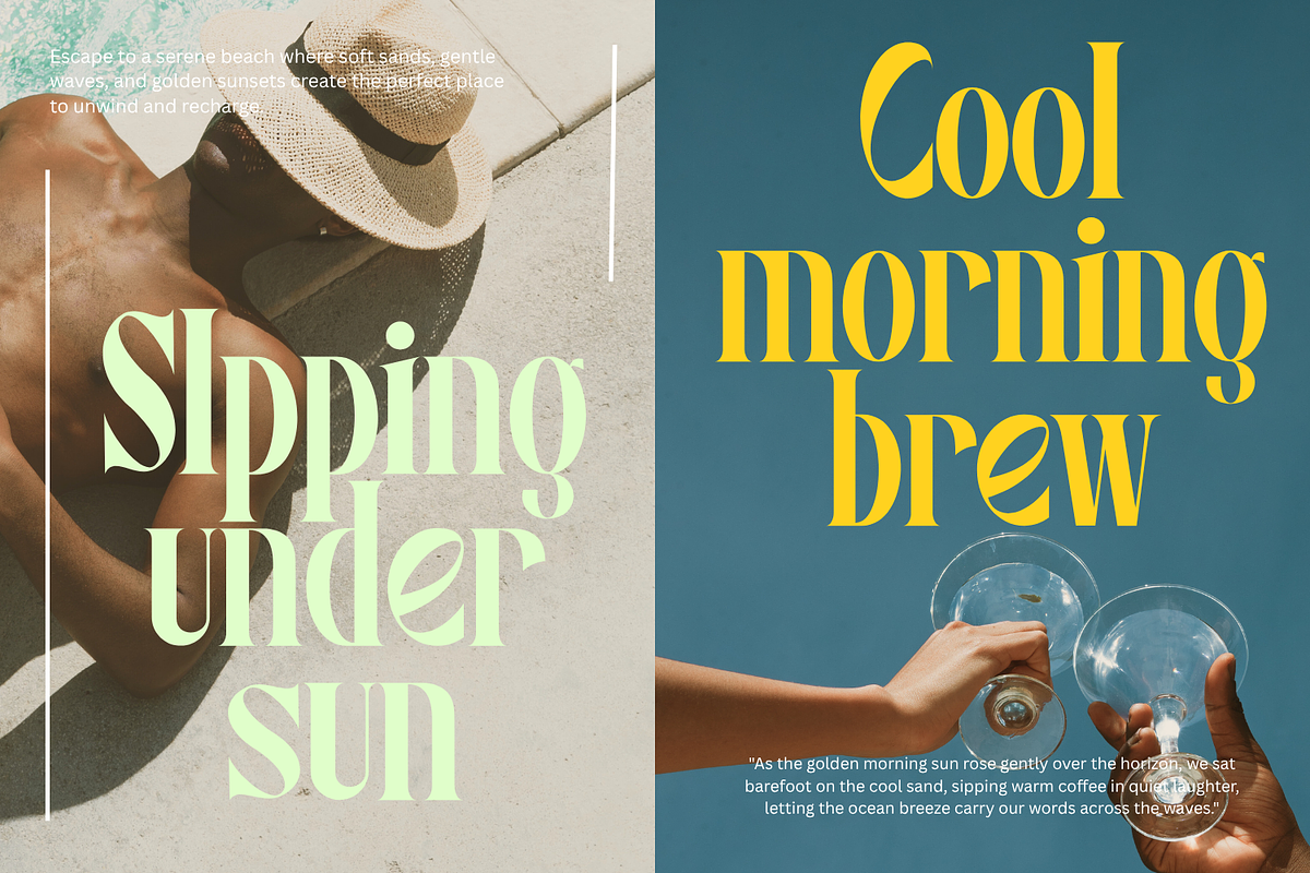 Diyas Font, a Serif Font by Koplexs Studio (Photo 3 of 12)