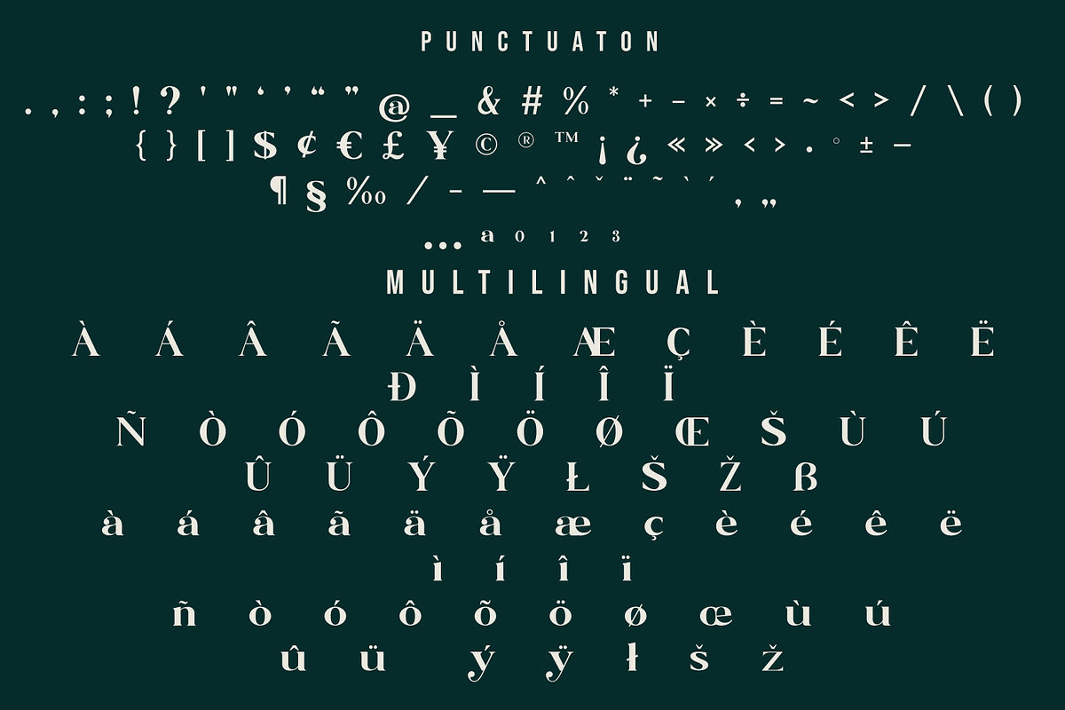 Blue Village – Modern / Vintage Font, a Serif Font by Issam Type (Photo 10 of 12)