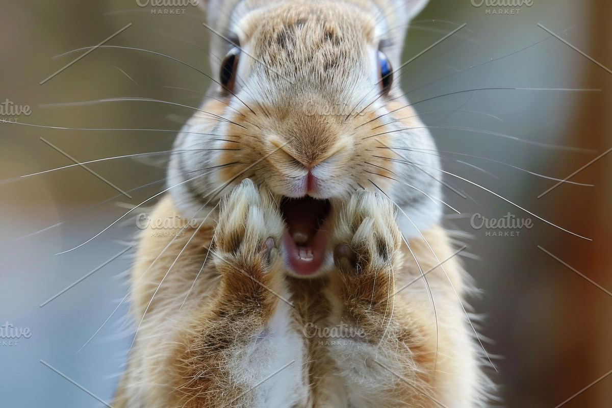 236 surprised animals, an Animal Photo by Handmadefont (Photo 185 of 241)