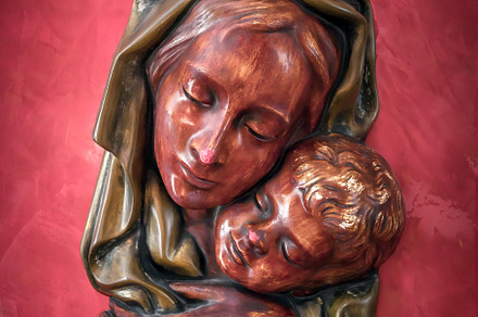 Madonna with child, an Abstract Photo by KYNA STUDIO