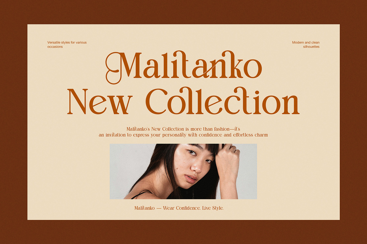 Billan Elegant Serif Font, a Serif Font by Graphicxell (Photo 2 of 6)