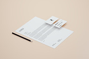 Modern Stationery Mockup, a Product Mockup by Designrepos (Thumbnail 5 of 28)