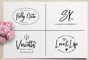 Brookoly Script - Handwritting Font, a Script Font by FHFont (Thumbnail 6 of 12)