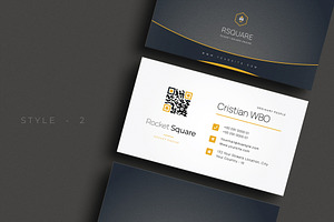 Luxury Modern Business Card - V.16