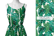 Tropical seamless patterns & leaves, a Pattern Graphic by EltaMaxArt (Thumbnail 5 of 12)