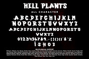 Hell Plants, a Blackletter Font by HATFSTUDIO (Thumbnail 8 of 8)