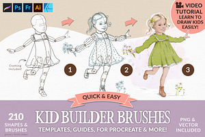 Kid Builder For Procreate & More!