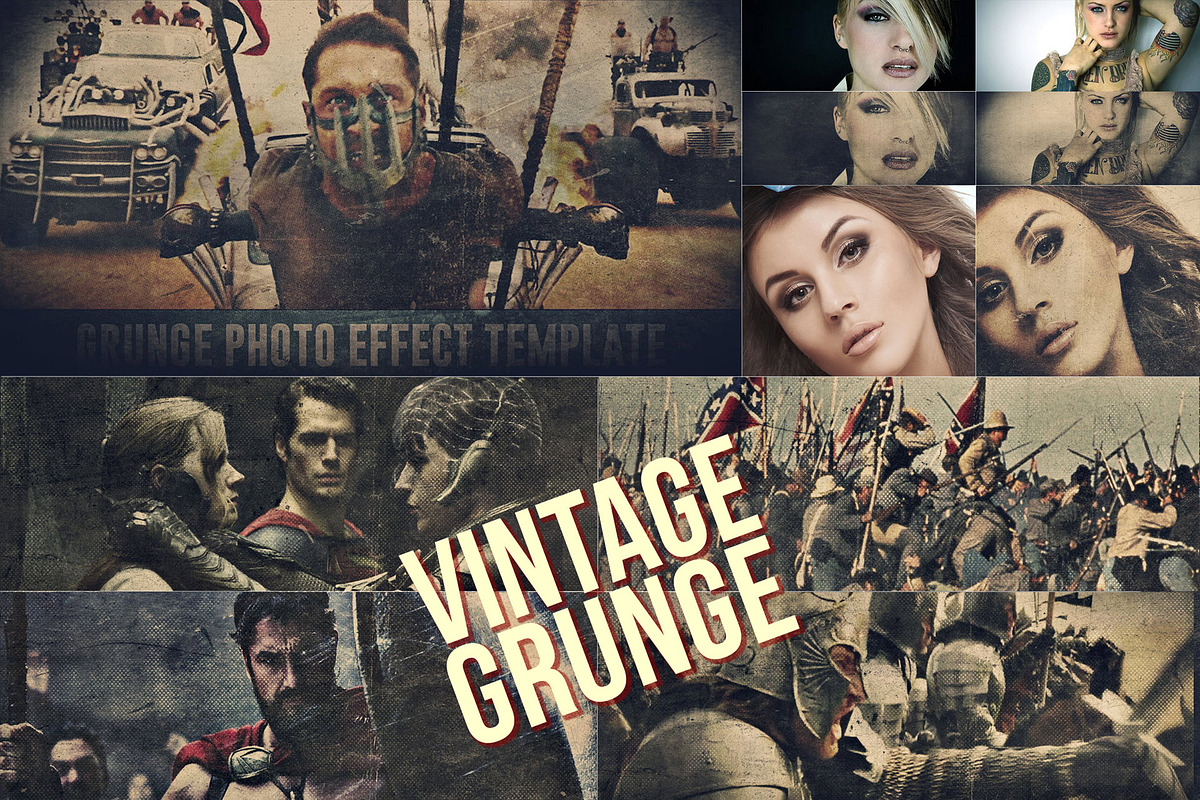 Vintage Grunge Photo FX Generator, a Graphic by the little wonder shop (Photo 9 of 10)