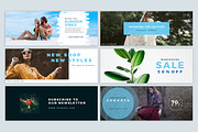 Facebook Cover Pack - Fresh blue, a Social Media Template by RWstudio (Thumbnail 3 of 4)