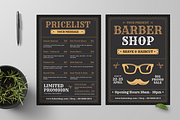 Barbershop Promotion Flyer, a Flyer Template by Annora Studio (Thumbnail 2 of 6)