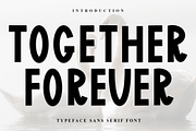 Together Forever, a Serif Font by FreshTypeINK (Thumbnail 1 of 7)