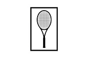 Tennis Racket Icon Silhouette Bundle, an Illustration by Designs_River (Thumbnail 39 of 51)