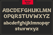 LabelFood font, vector letters, a Script Font by ZotovShop (Thumbnail 2 of 4)