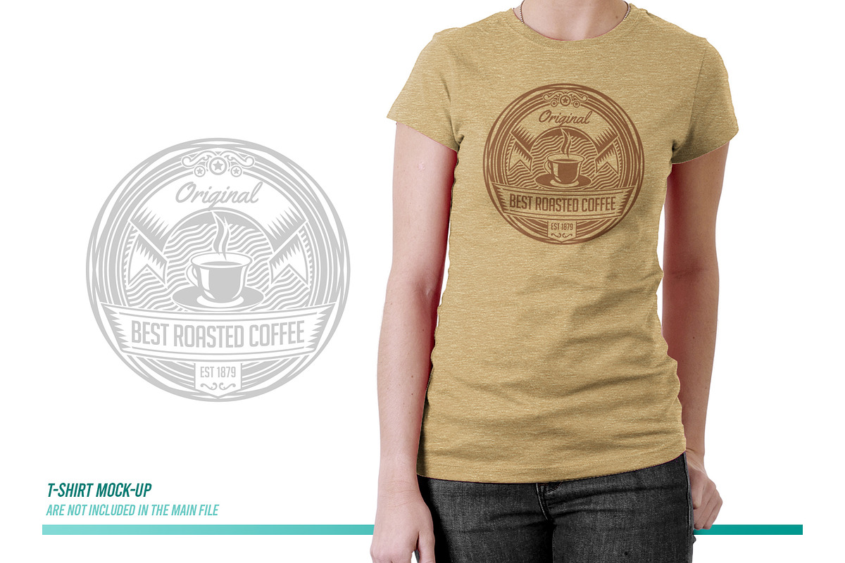 Original Coffee T-Shirt, a Templates & Theme by The Design For Co. (Photo 3 of 3)