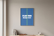 Portrait Wall Art Frame Mockup, a Household Mockup by Pixel Foundry (Thumbnail 5 of 6)