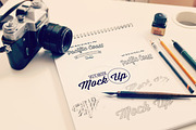 Sketchbook Mock Up, a Books & Magazine Mockup by k-project design (Thumbnail 6 of 6)