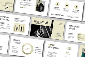Minimal Business Presentation Layout, a Presentation Template by Mighty-Slide