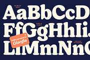 Giorgia - Soft Serif Family, a Serif Font by Fenotype (Thumbnail 2 of 13)