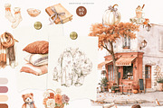 Autumn Comforts Collection, a Seasonal Illustration by PeDe Designs (Thumbnail 17 of 20)