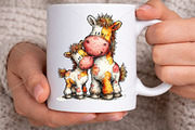 Whimsical Mother's Day Horse Clipart, an Illustration by Canvas Craft (Thumbnail 5 of 7)
