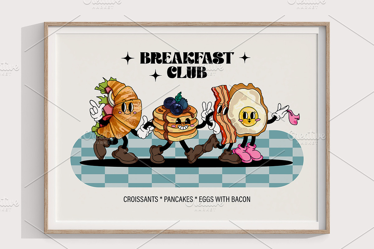 GROOVY FOOD COLLECTION, a Food Illustration by UnaAnya (Photo 3 of 7)
