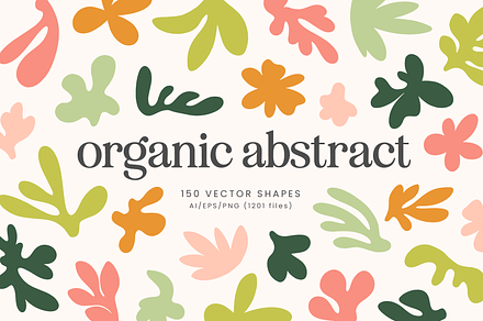 Abstract Shape Vectors, an Object Graphic by Emma Webb Studio