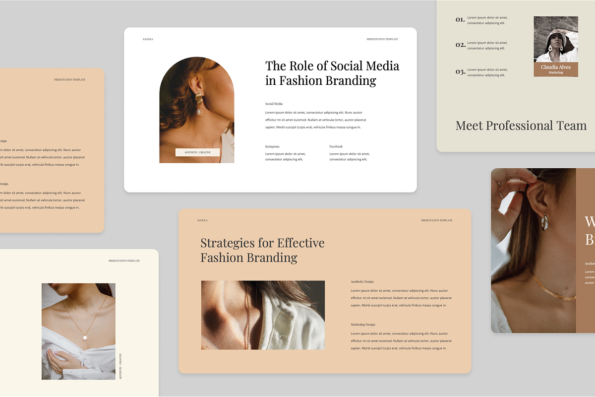 Saviola - Aesthetic Creative Keynote, a Presentation Template by Annora Studio (Photo 4 of 5)