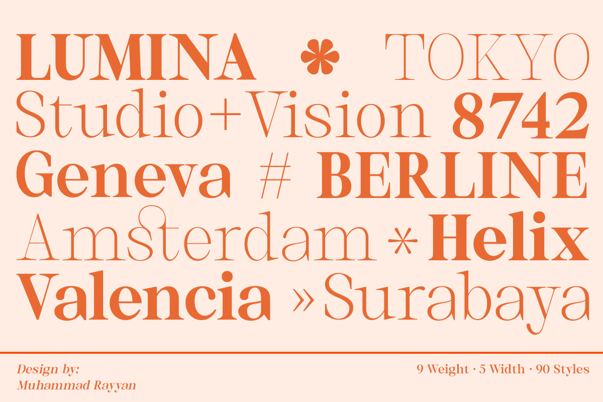 Thalore, a Serif Font by Slex Studio (Photo 3 of 14)