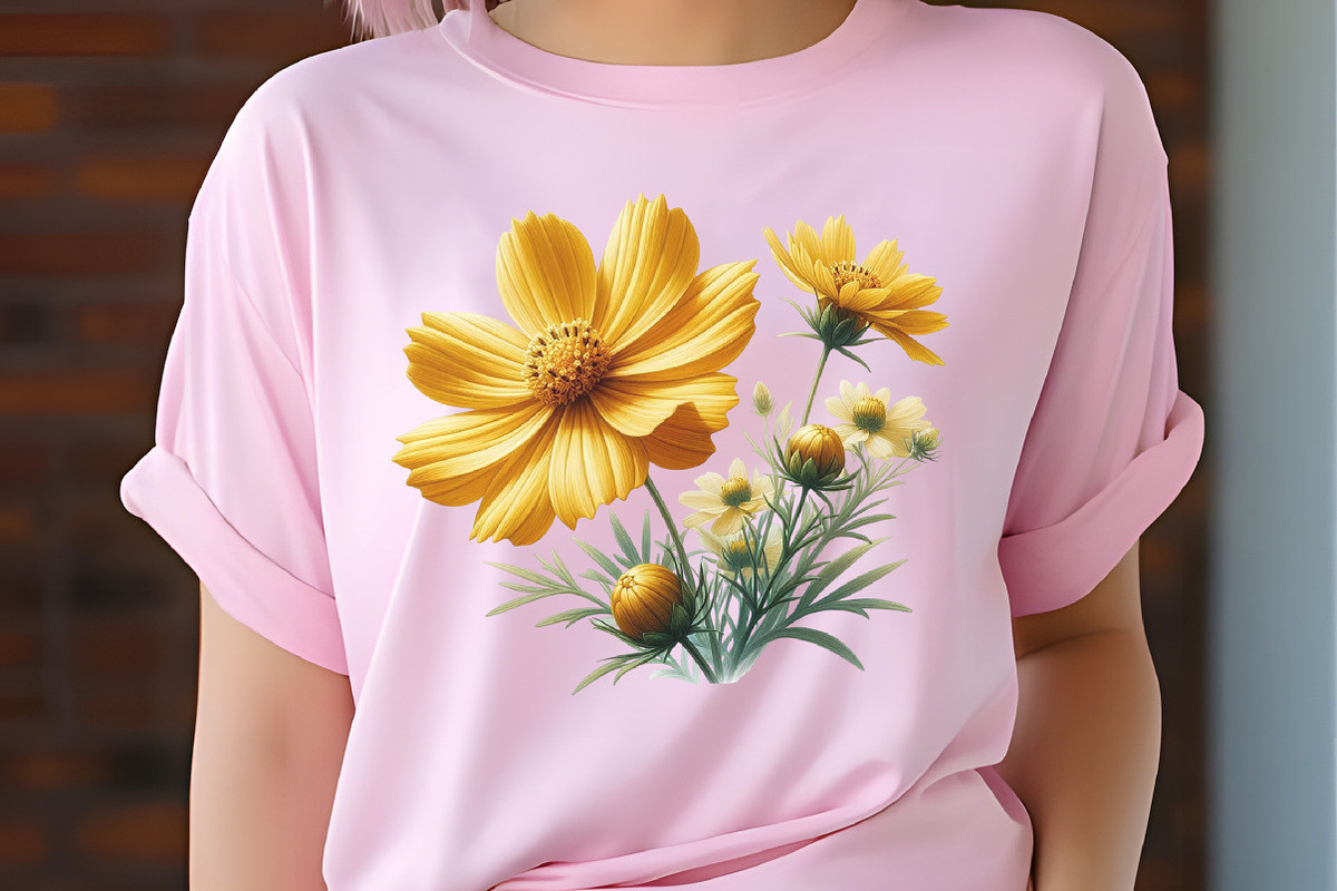 Daisy Flower Watercolor Cliparts, an Illustration by RobertsArt (Photo 3 of 7)