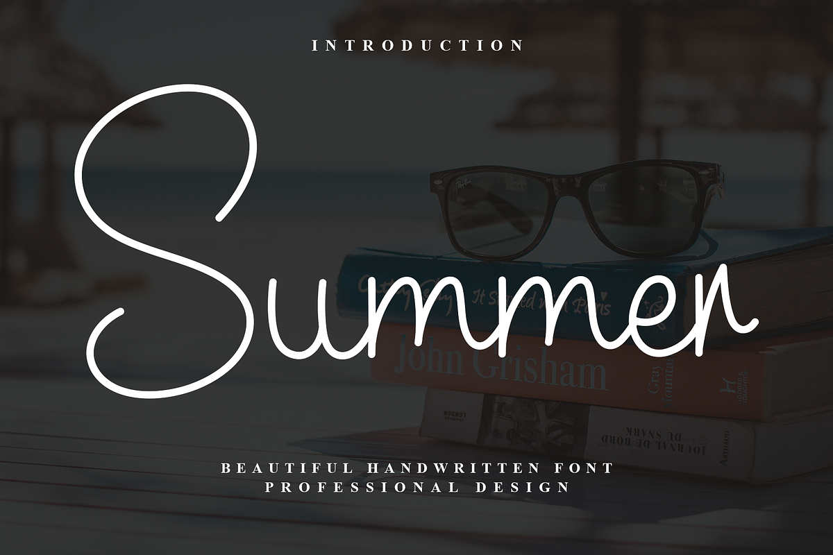 Summer, a Handwritten Font by InermediaSTUDIO (Photo 1 of 7)