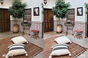 White Morocco Lightroom Presets, an Action Add-On by in between details (Thumbnail 6 of 13)