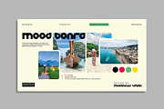 Creative Tropical Travel Mood Board, a Social Media Template by MightyDesign (Thumbnail 2 of 9)