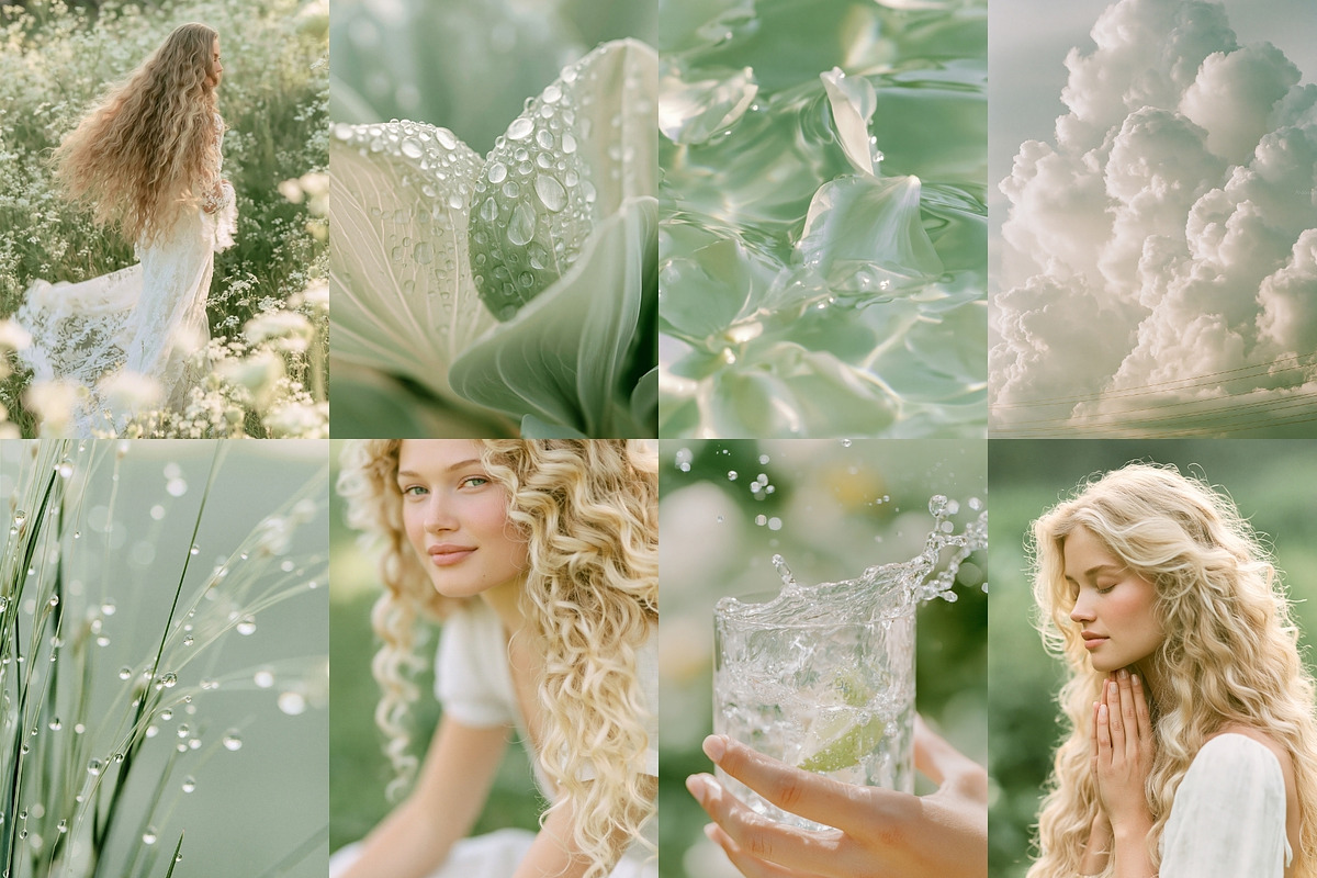 230 Sage Green Stock Images Bundle, a Beauty & Fashion Photo by Allure Art (Photo 6 of 33)