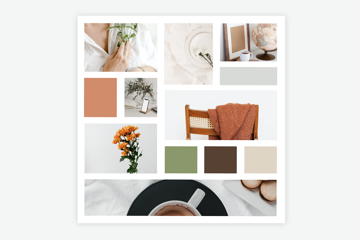 Mood Board Template Pack for Canva, a Product Mockup by The Sunshine Creative (Photo 3 of 4)
