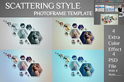 Scattering Style Photo Template, a Texture Graphic by MithunLekson (Thumbnail 8 of 8)