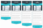 Flat Pricing Table Templates, a Templates & Theme by Aabhaas (Thumbnail 3 of 4)