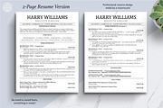 ATS Friendly Resume Design Bundle, a Resume Template by The Art of Resume (Thumbnail 4 of 8)