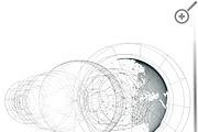 3D dotted world globes on white, a Decorative Illustration by VectorShop (Thumbnail 6 of 9)