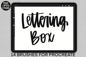 Lettering Box for Procreate