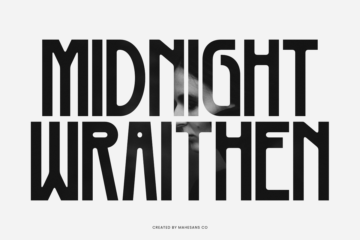 Terrano - Display Sans Serif Font, a Sans Serif Font by Mahesans Co (Photo 4 of 12)