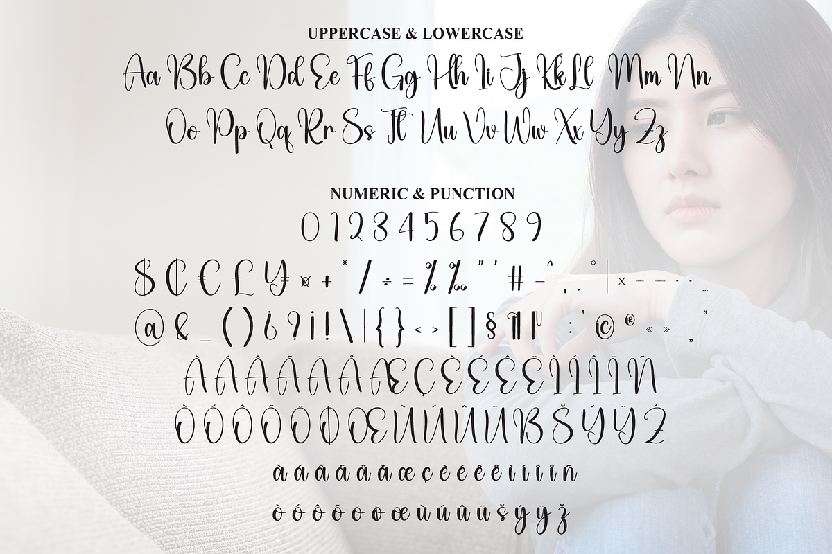 Lonely | Script Font, a Handwritten Font by Scratchones (Photo 7 of 9)