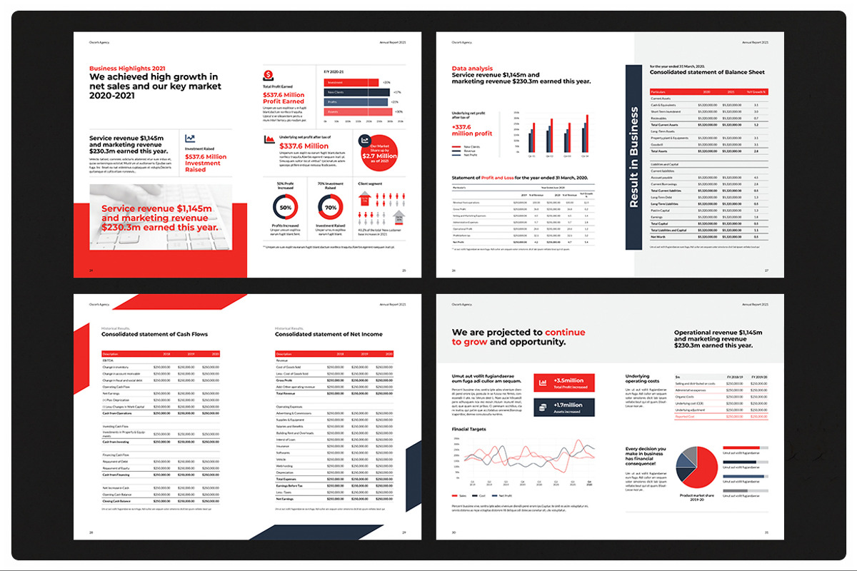 Annual Report, a Brochure Template by StudioGraficso (Photo 10 of 13)