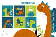 Dino Kids Collection Alphabet, an Animal Illustration by Iryna Danyliuk (Thumbnail 4 of 7)