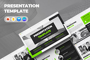 Clean FinTech Pitch Deck, a Presentation Template by CreativeUP (Thumbnail 1 of 6)