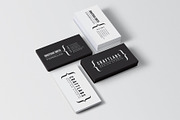 Simple Minimal Business Card 13, a Business Card Template by ND Design (Thumbnail 4 of 5)