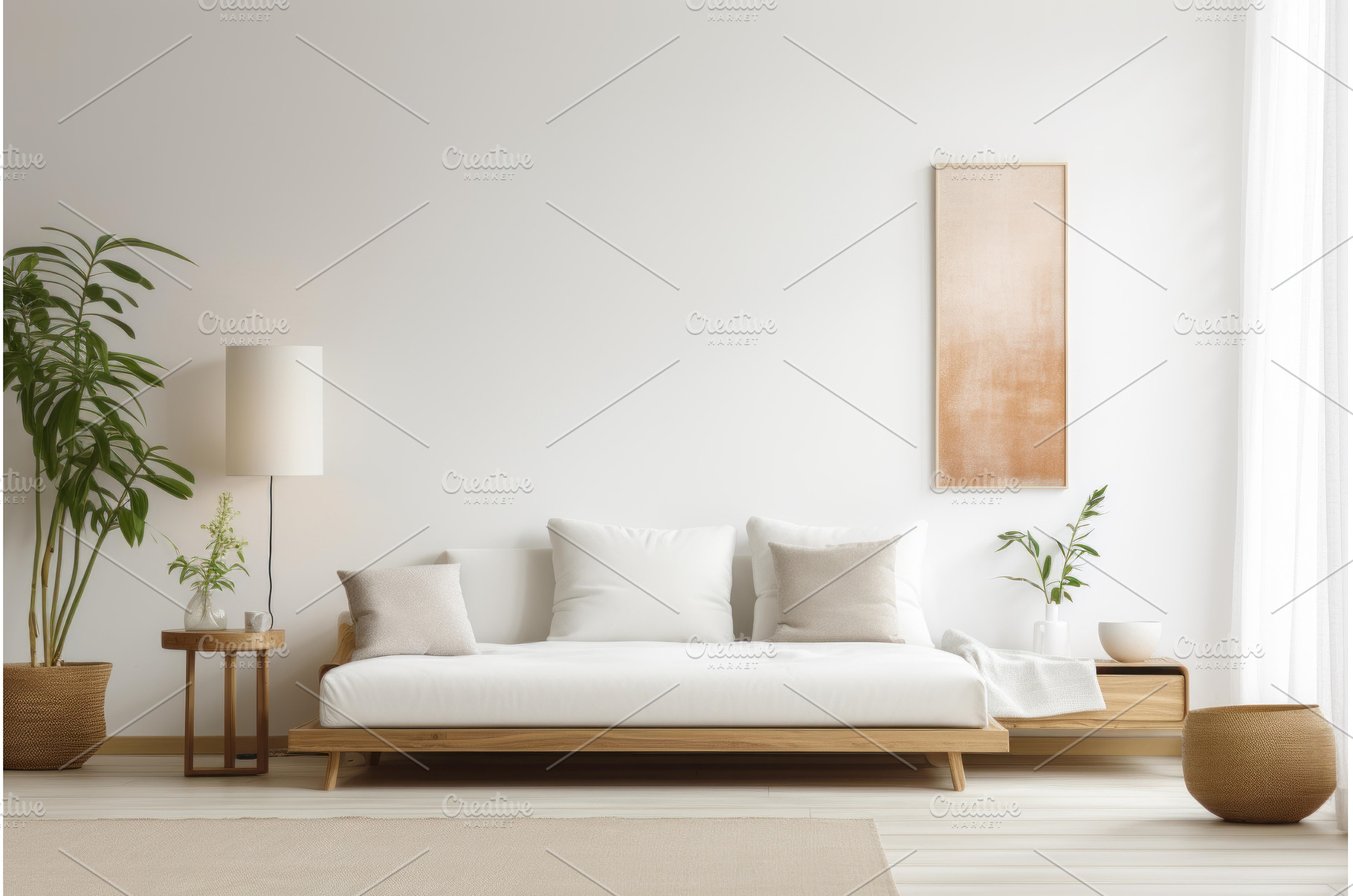 Modern minimalist interior design, an Arts & Entertainment Photo by Ylivdesign