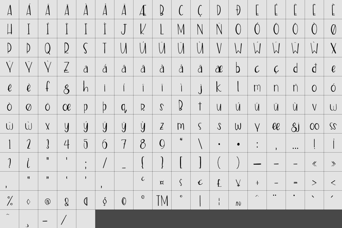 Stella Font preview 4