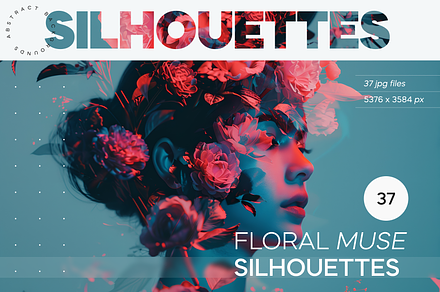 Floral Muse Silhouettes